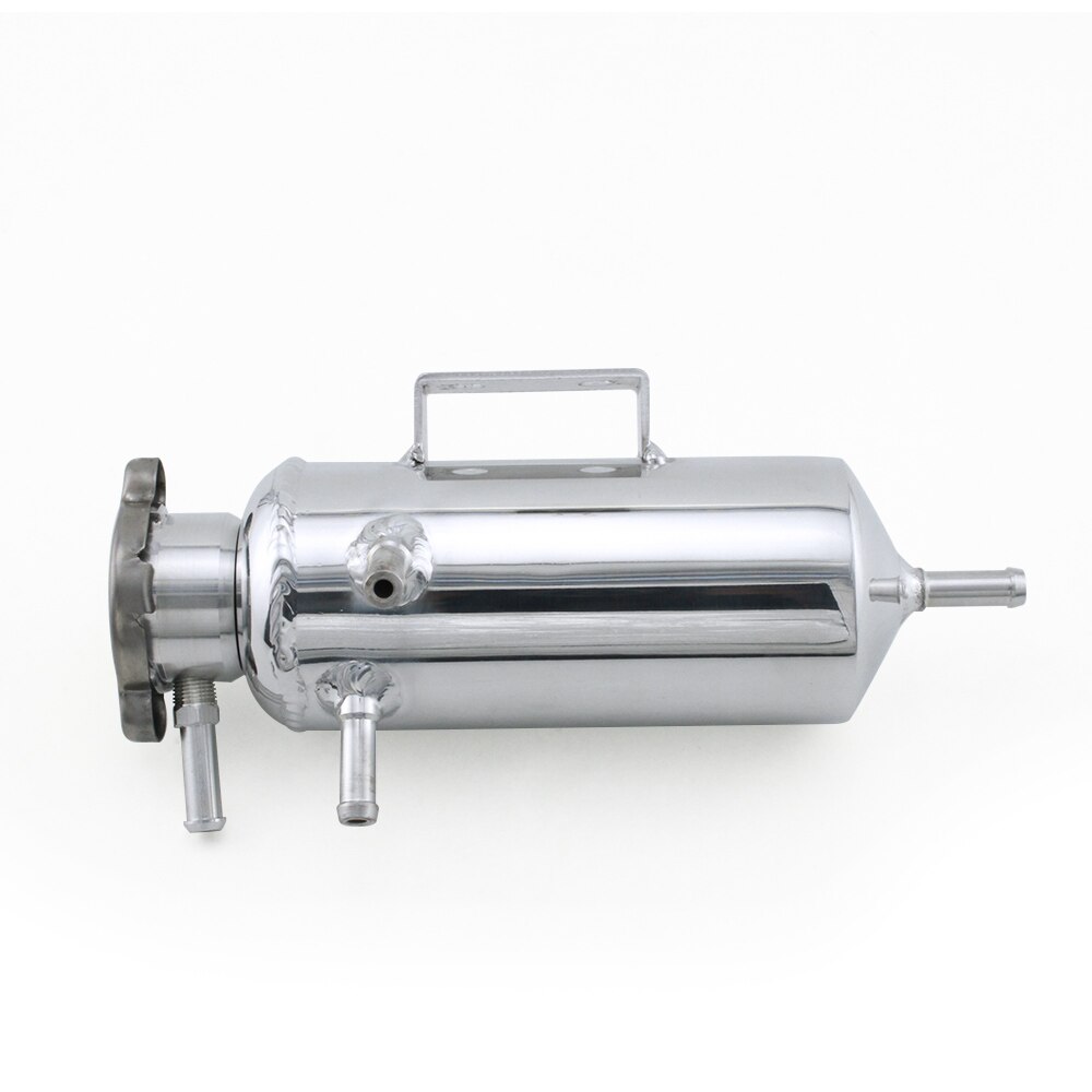 250ml Aluminium Auto Overflow Catch Tank Koeler Koelvloeistof Reservoir Kit Universele Expansietank Zilver Auto Accessoires