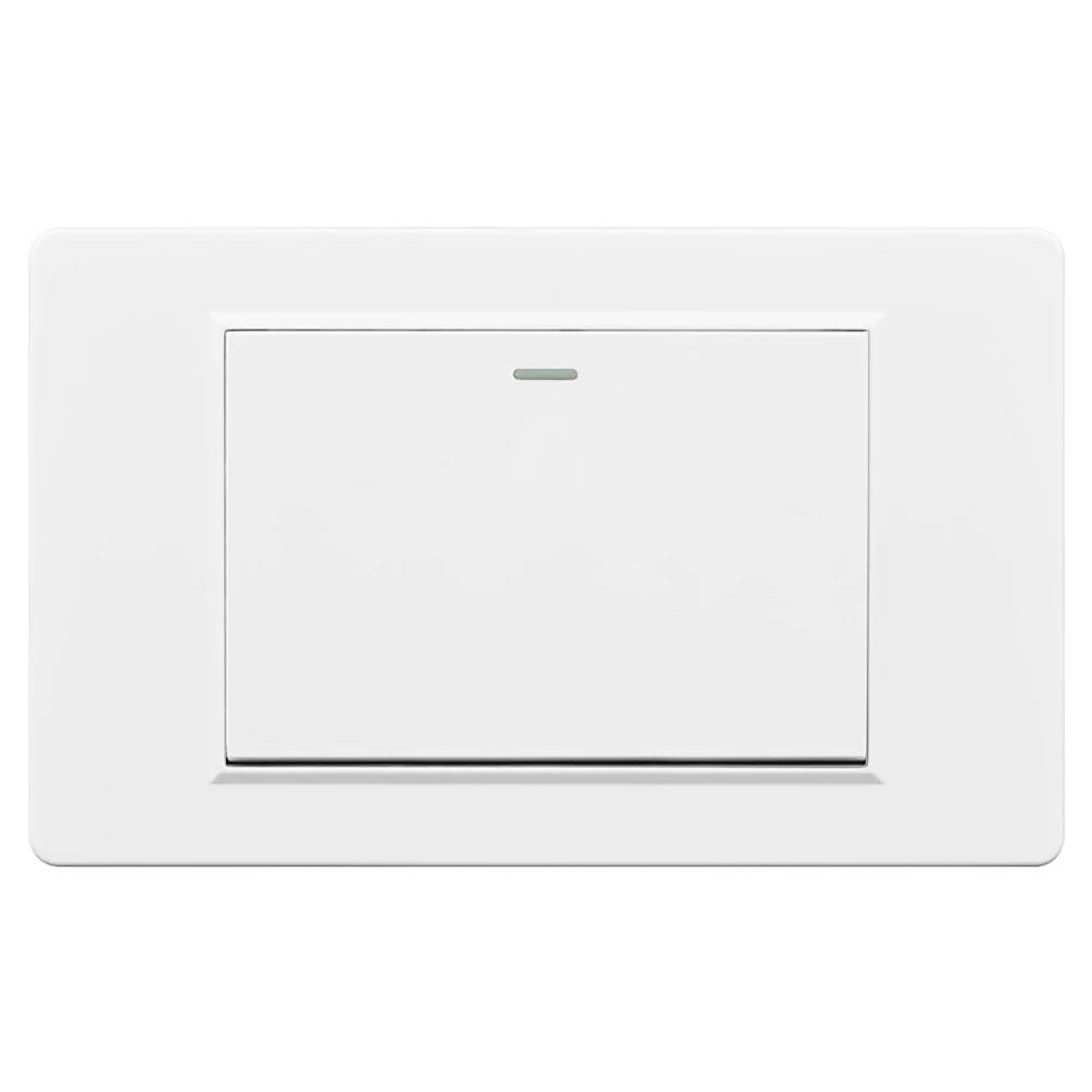 118- vägs strömbrytare för vägglampa i plast från usa , 1/2/3/4- vägs strömbrytare för trappsteg , 220v led-lampor, dimmer för fläkthastighetsregulator