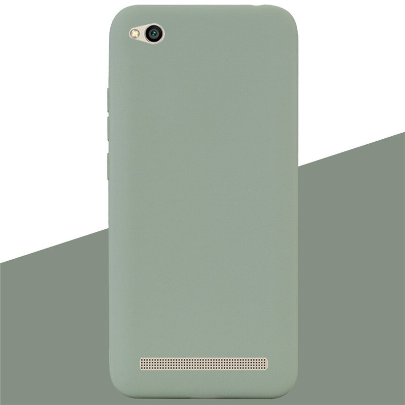 Case For Xiaomi Redmi 5A Case TPU Cover Silicone Soft Back Protective Phone Case on For Redmi 5A Redmi5A a5 5 A Fundas Coque: 8 Bean Green