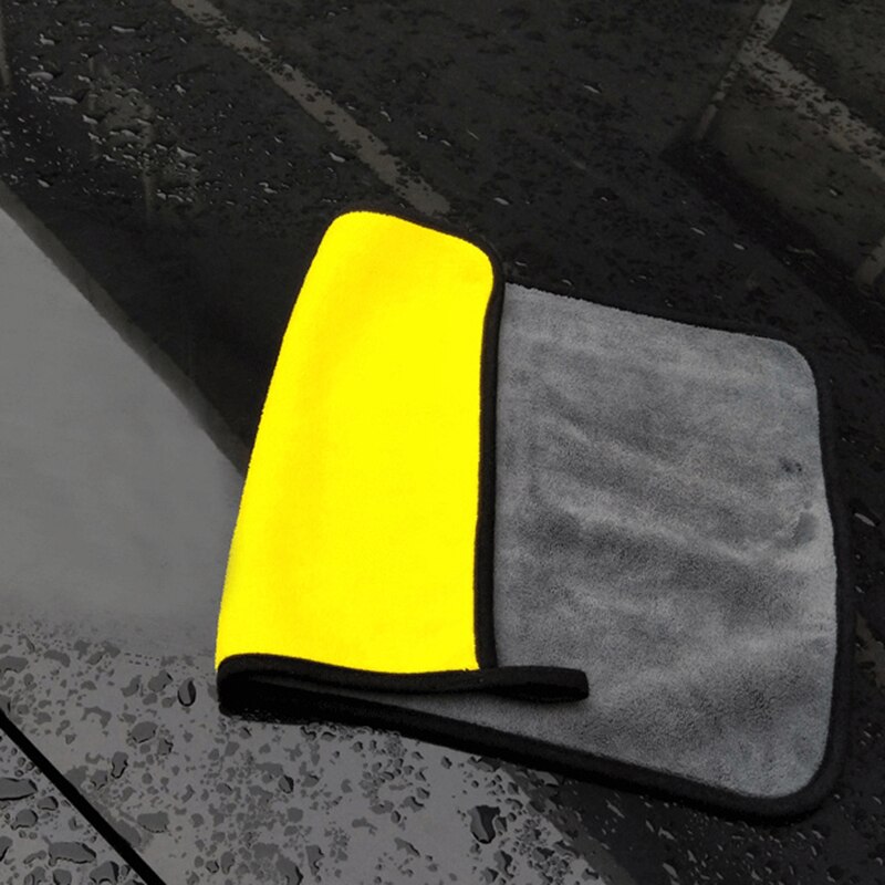 30x30 Cm Car Wash Microfiber Towel Car Cleaning Drying Cloth Hemming Car Care Cloth Detailing Car Wash Towel For Toyota