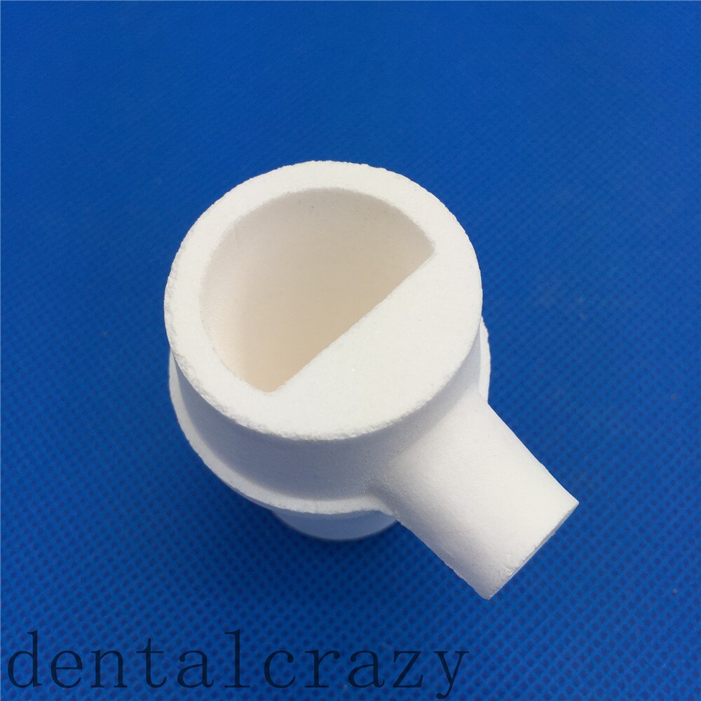 Dental Lab Casting Quartz Crucible Hooded,Quartz Zirconia Centrifugal Casting Crucible Hooded