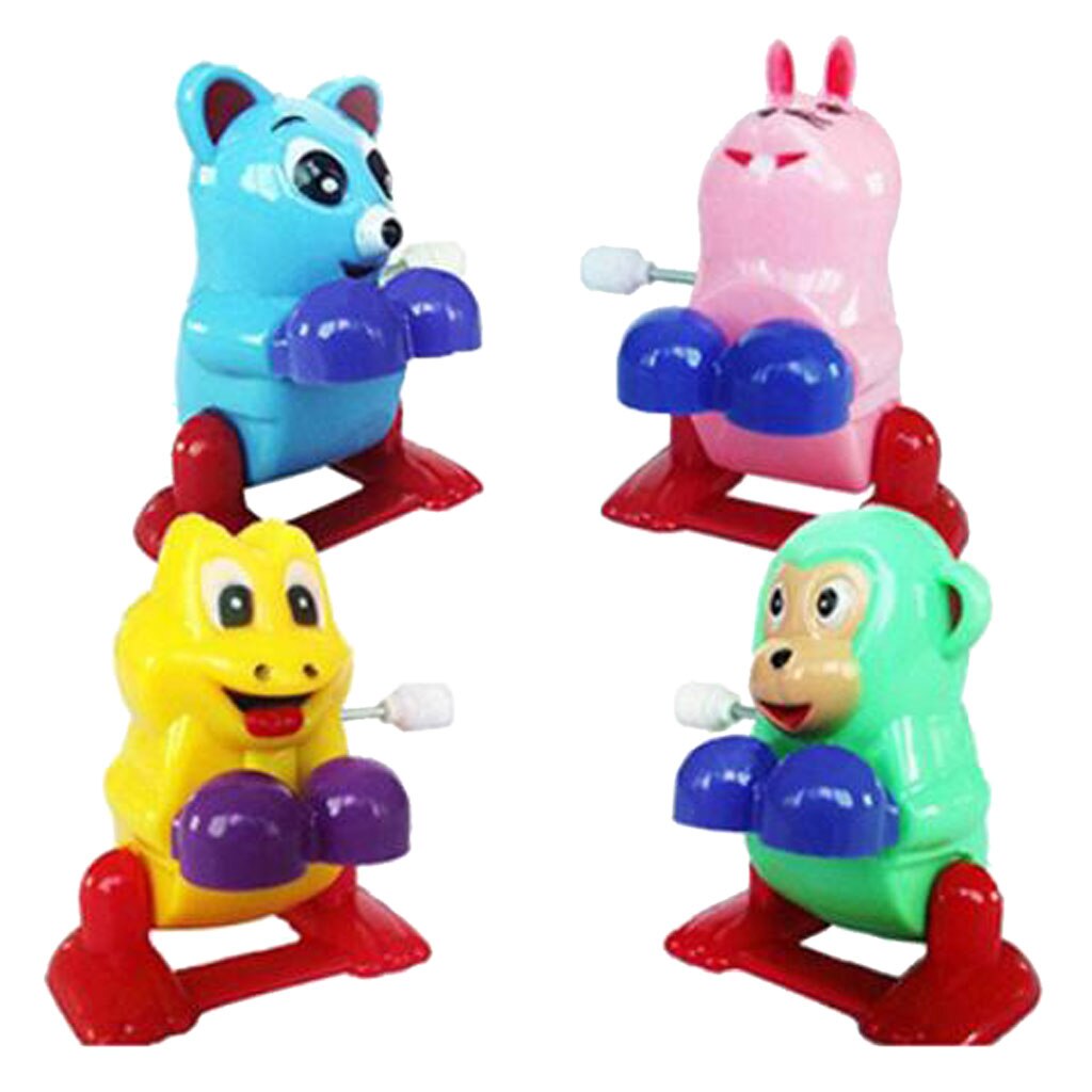 Wind-UP Plastic Back Flip Animal Mechanical Clockwork Windup Toy Collectible