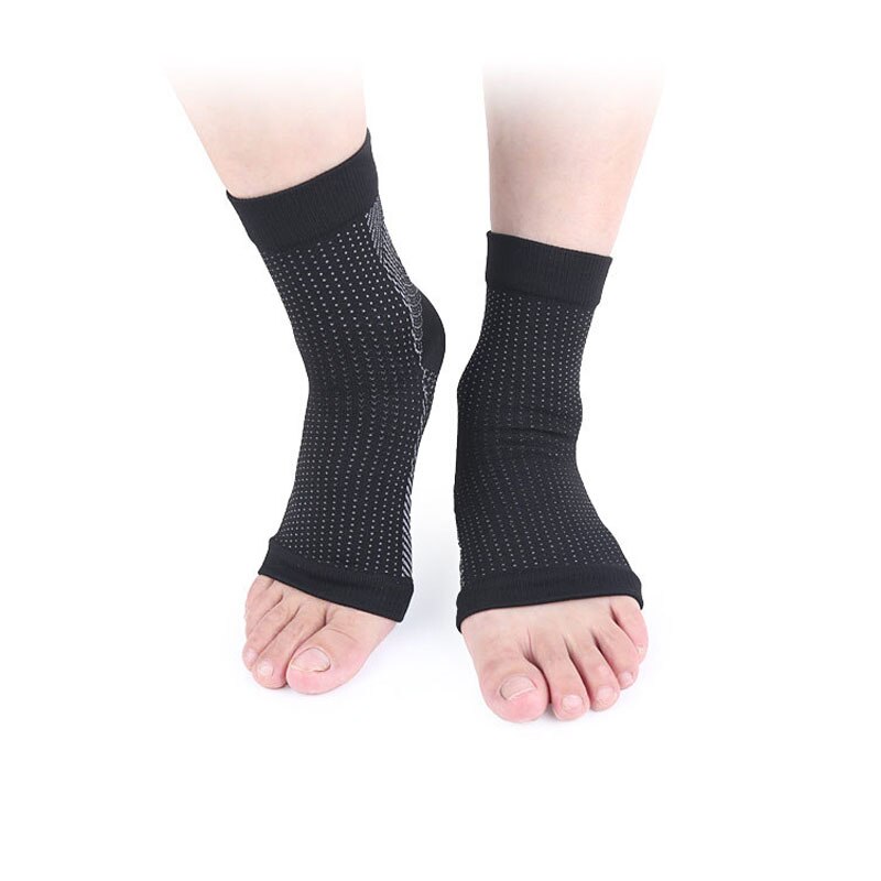Plantar fasciit strumpor fotvalvsstöd fotvård kompressionsstrumpa lindrar svullnad hälsporre fotledsstöd lindra smärta strumpor: L / xl