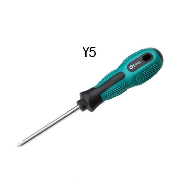 1 pc y-formad triangelskruvmejsel precision  y3/y4/y5/y6 magnetisk skruvmejsel flerverktygsreparationsverktyg för handverktyg: Y5