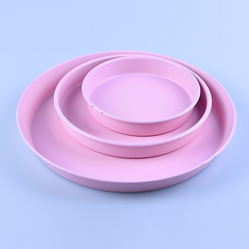 Metalen Bakken Ronde Pizza Plaat non-stick Bakken Gerecht Gereedschap Pizza Lade Thuis Tortilla pan Brood En Brood Gecanneleerd pie Pannen PM-001
