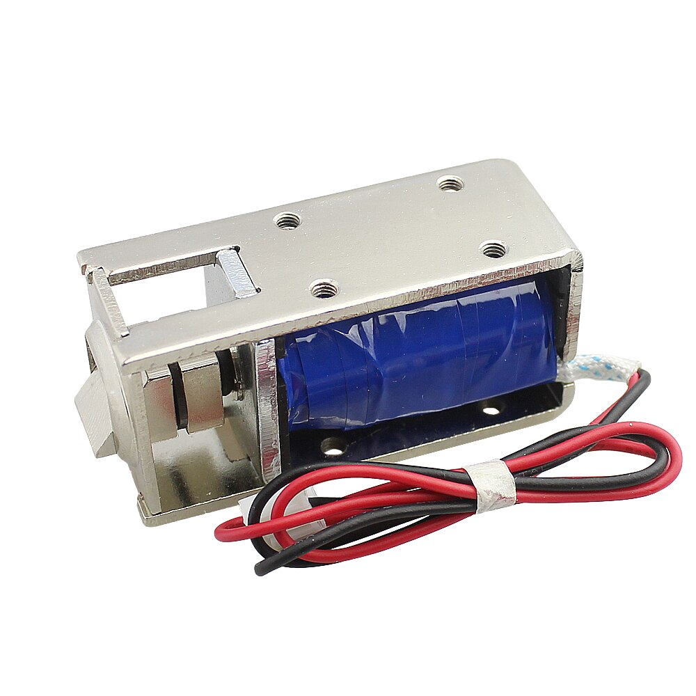 Power off unlock DC12V 0.4A small electric lock Mini electromagnetic lock electric lock door solenoid electronic lock