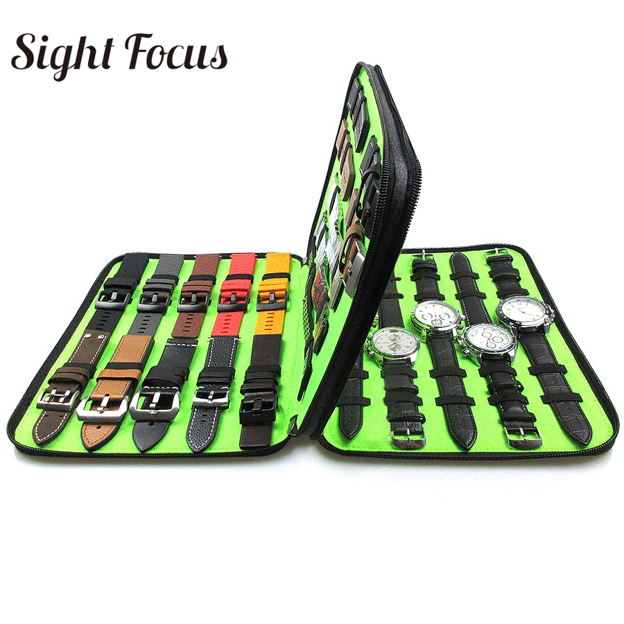 40 Slot Felt Watch Organizer Box Case Watchband Storage Bag For Apple Watch Organizer Apple Watch Strap Organizer Watch Holder
