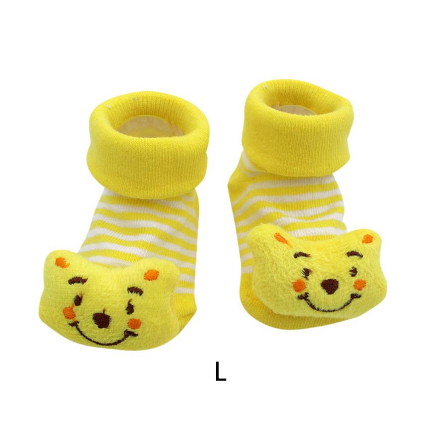 TELOTUNY Cartoon Baby Meisjes Jongens Antislip Slipper Schoenen Laarzen Leuke Roze Aardbei Casual Stijl Katoen Z0828: L
