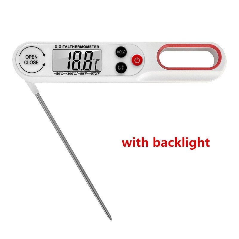 Home Digitale Vlees Thermometer Keuken Koken Eten Bbq Probe Water Melk Olie Vloeibare Oven Digitale Temperatuursensor Thermokoppel: 3
