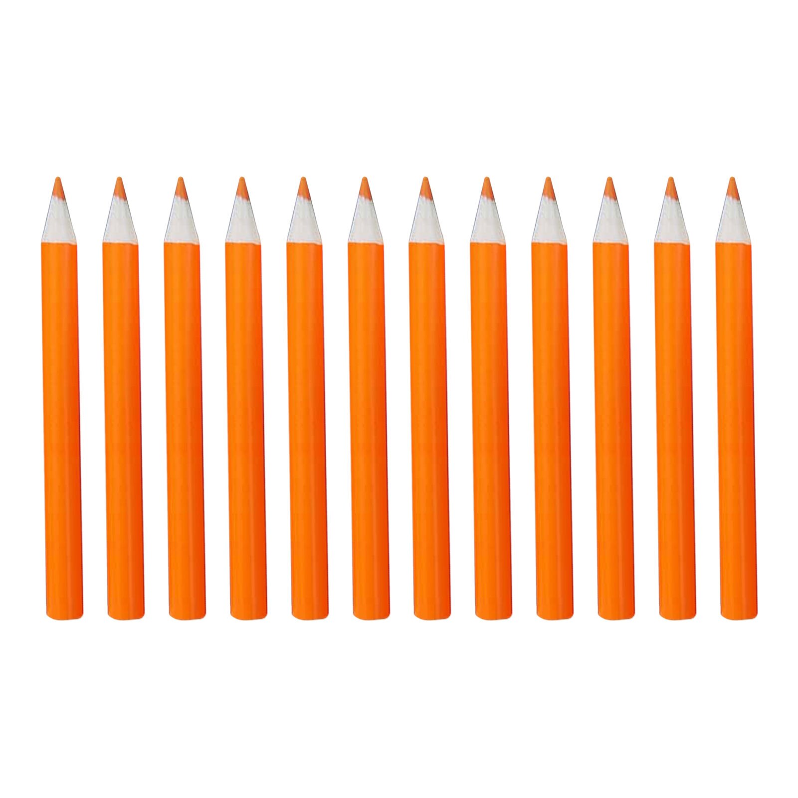 Prämie 12 stücke Farbige Bleistift Große Künstler Zeichnung Für freundlicher Erwachsene Kunst Malerei Holz Farbige Bleistifte Bausatz Schule Liefert: Orange 