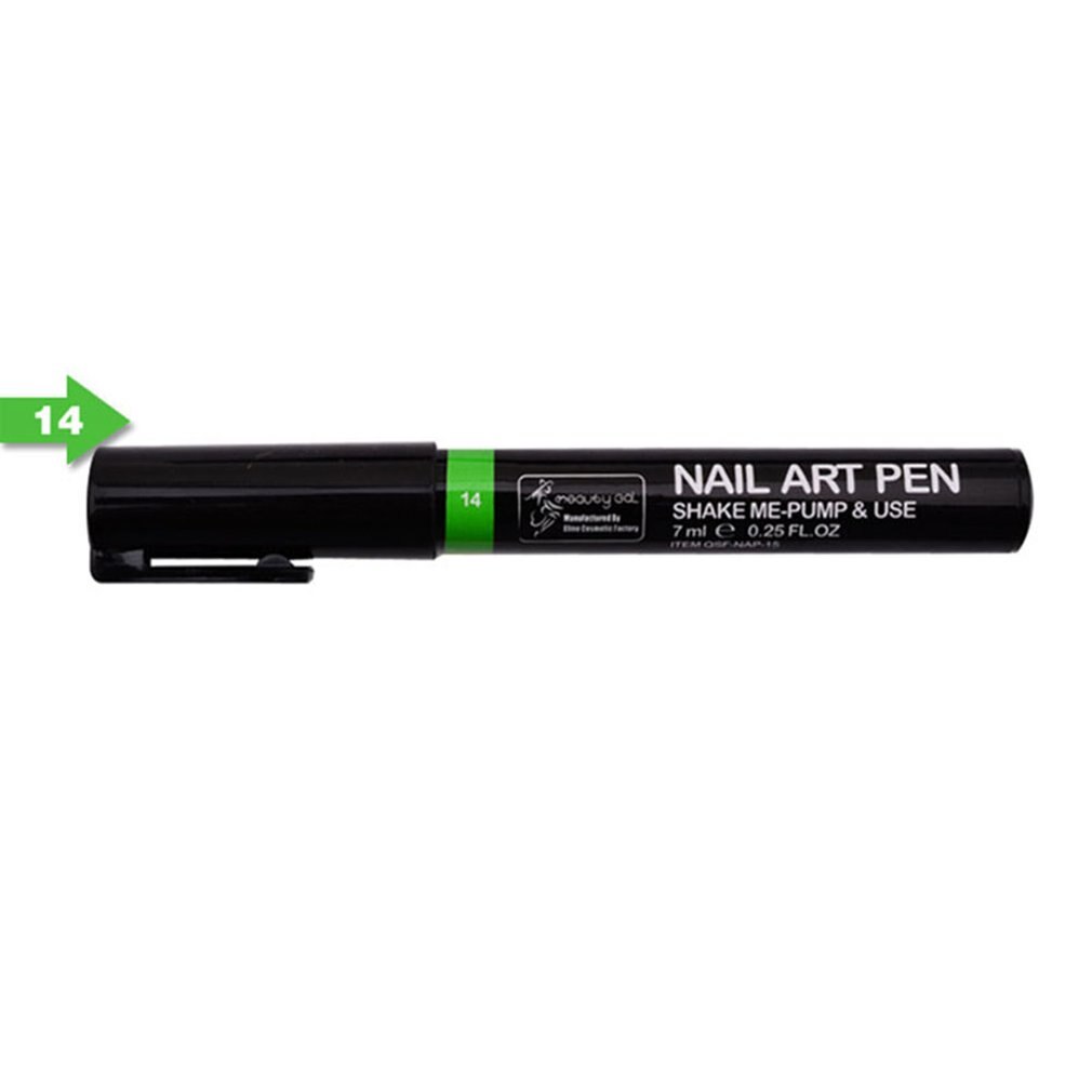 Rotulador para decoración de uñas, rotulador de arte para manicura con Gel UV, Accesorios de belleza para uñas: 11