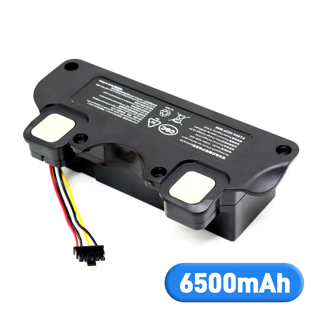 For CECOTEC CONGA 4090 4490 4590 4690 Robot Vacuum Cleaner Accessories Spare Parts Tool Original 6500mAh Replacement Battery: Morado