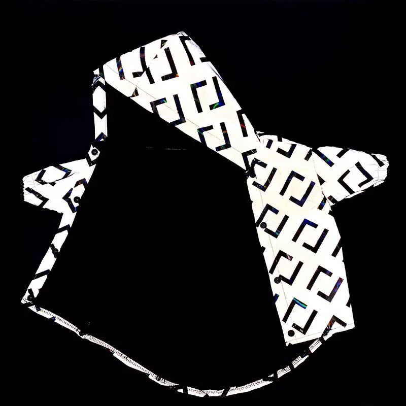 Dog Reflective Outdoor Jacket French Bulldog Windbreaker Waterproof Raincoat Clothes Pet Puppy Coat Small Medium Dogs Pug ZLC13