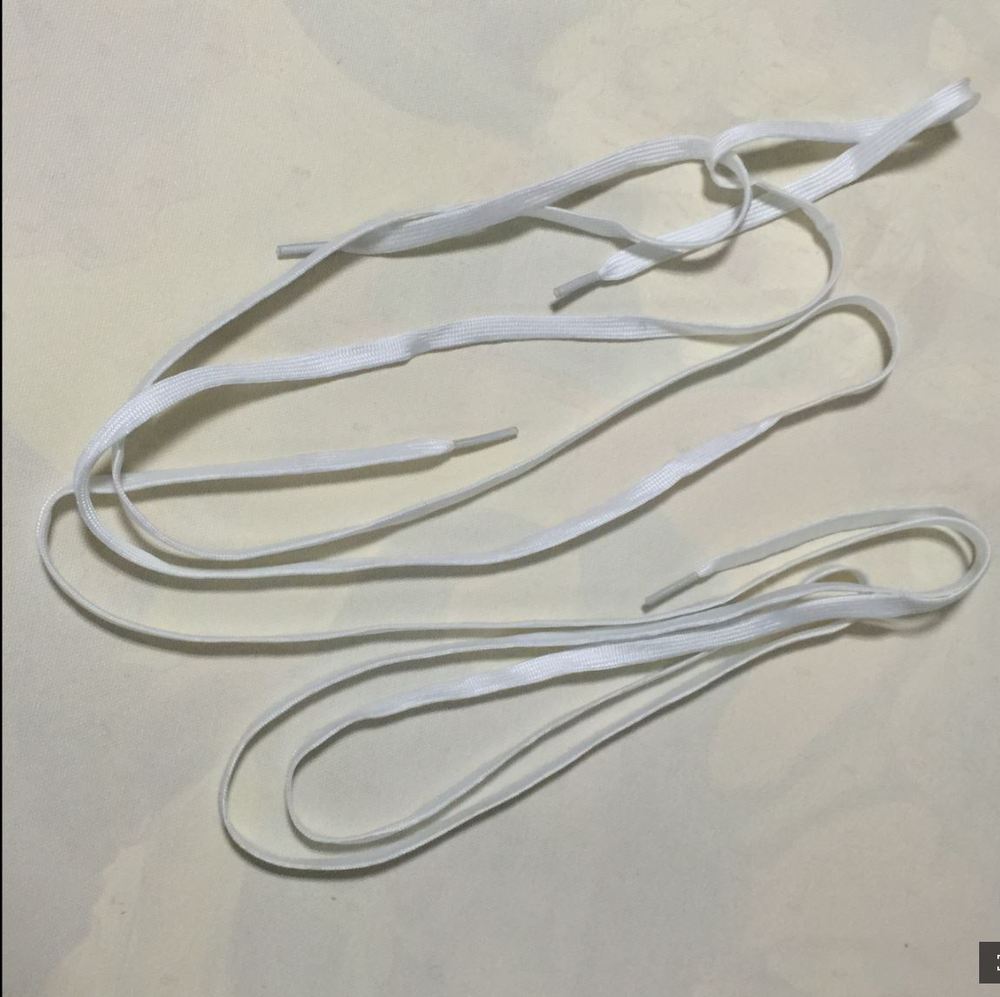 Cordones para patines en línea de 1,8 m, cordones para patines con hoja de rodillo, cordones para patines de estilo libre, cordón azul para patines greate bootlace: Blanco