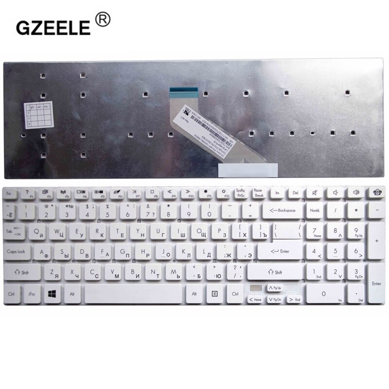 Russian/RU laptop Keyboard for Packard Bell EasyNote TV43HC TV43HR TV44HC TV44HR TV43CM TV44CM TV11HC MP-07F36D0-528