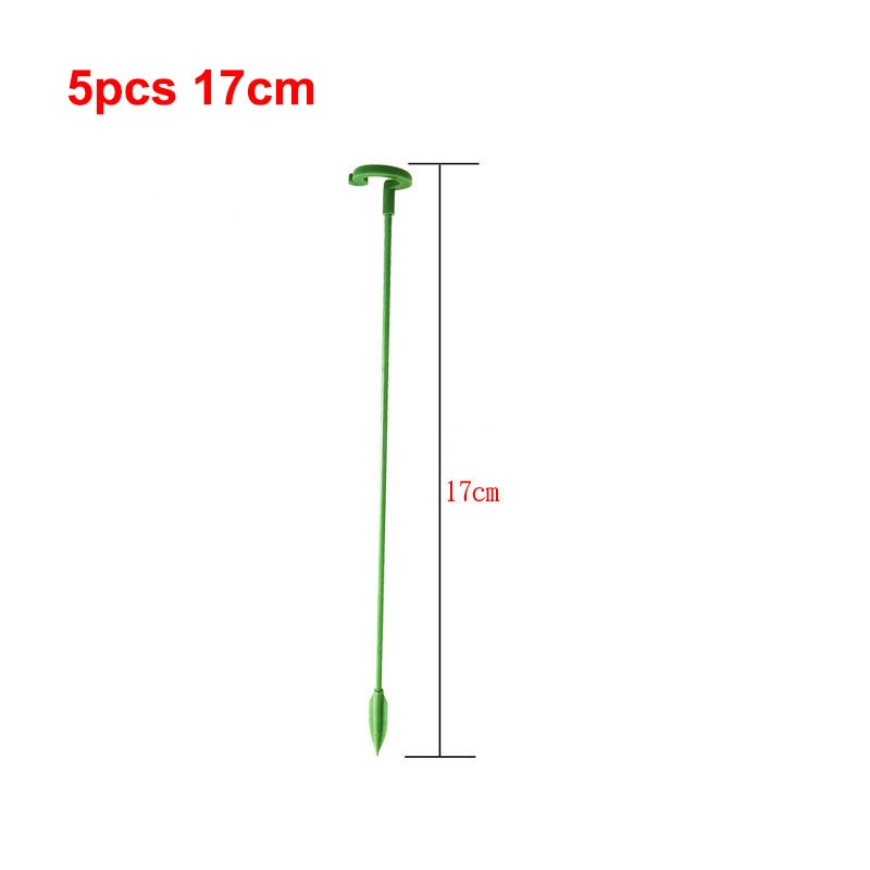Macetas de plástico transparente para orquídeas, bandeja con agujeros, función de aire, contenedor de crecimiento de raíz, ranuras, Agujero colgante de pared, 5 piezas: 17cm holder