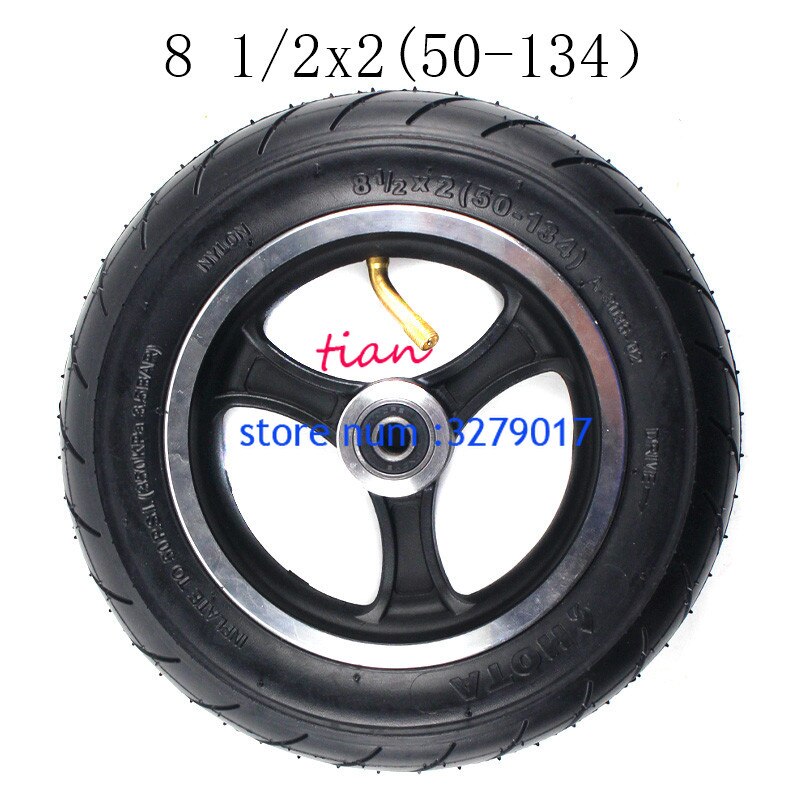 Good 8 1/2x2(50-134) Trye Wheel for Gas Scooter Electric Scooter Kid Gas/eletric Scooter, Pram Stroller