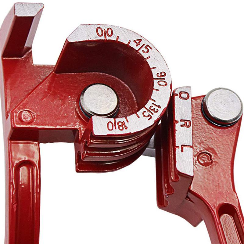 3 In 1 90/180 Degree 6mm/8mm/10mm Pipe Tube Bender / Copper Tube / Air Conditioning Tube Manual Elbow Tool