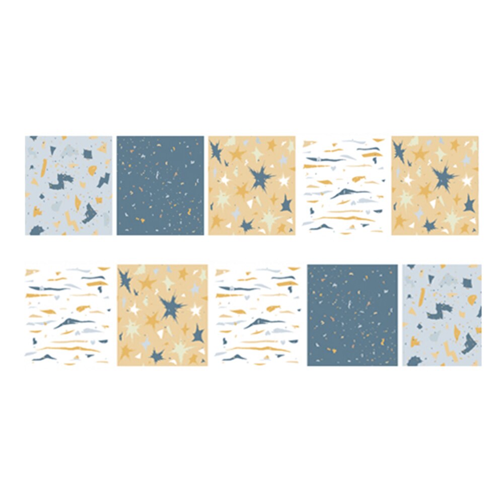 10Pcs Retro Ceramic Floor Tile Stickers Self Adhesive Ceramic Waterproof Wallpapers Art Diagonal Floor Stickers Kitchen Decor: A