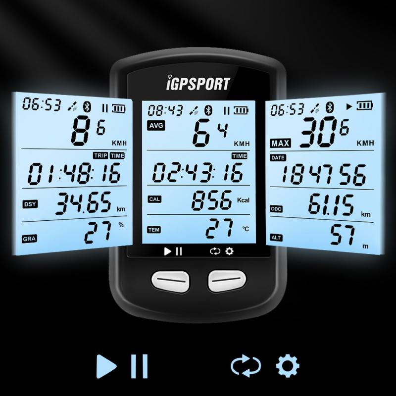 IGS10S GPS włączony komputer rowerowy prędkościomierz rowerowy iGPSPORT Igs10s bezprzewodowy licznik rowerowy BLE Mrówka + tętno