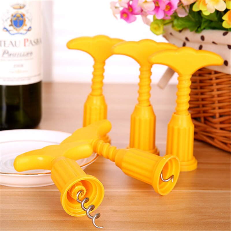 Mini Multifunctional Stainless Steel Wine Bottle Opener Red Corkscrew Wine Opener Bar Kitchen Tools Gadgets Accessories