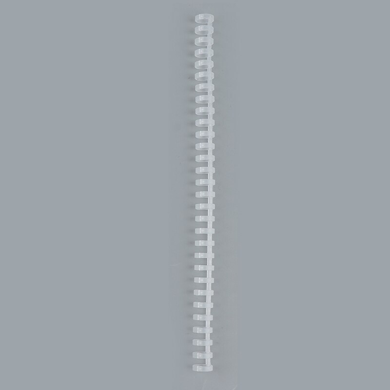 Anillo de encuadernación de plástico de hojas sueltas, anillos en espiral de resorte para 30 agujeros A4, A5, A6, papel, cuaderno, papelería, suministros de oficina: TP