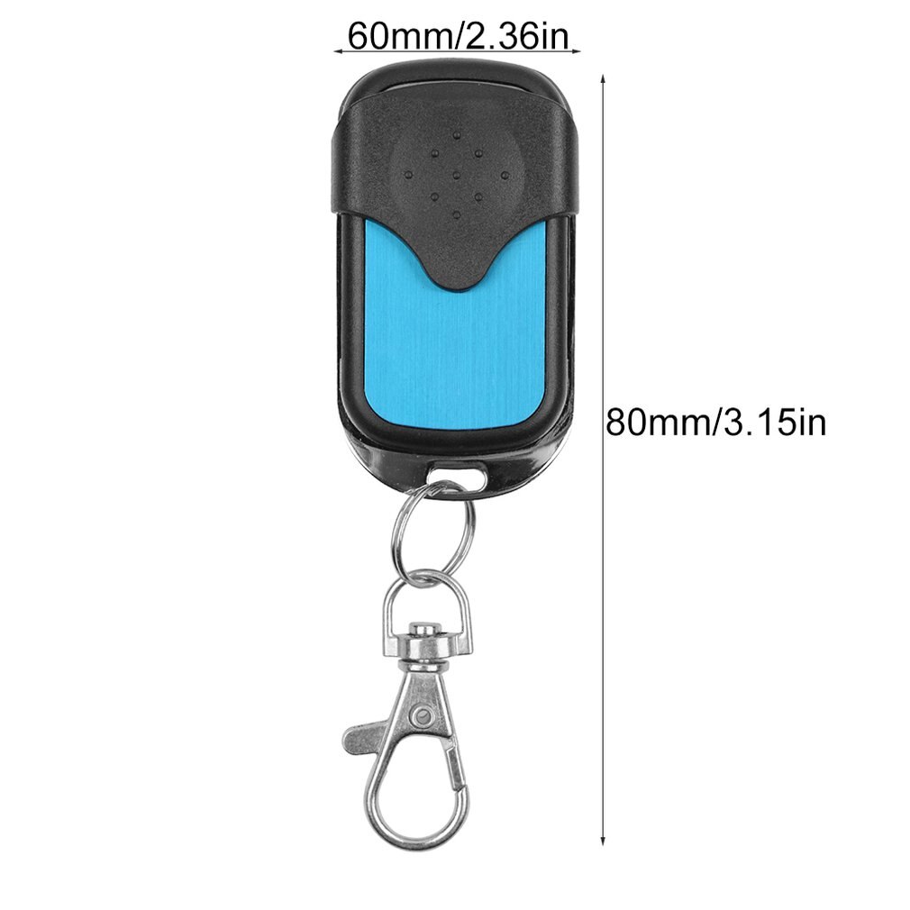 Universal 4 Channel Wireless RF Remote Control Duplicator Copy 433MHz Electric Gate Garage Door Key Switch Fob Controller