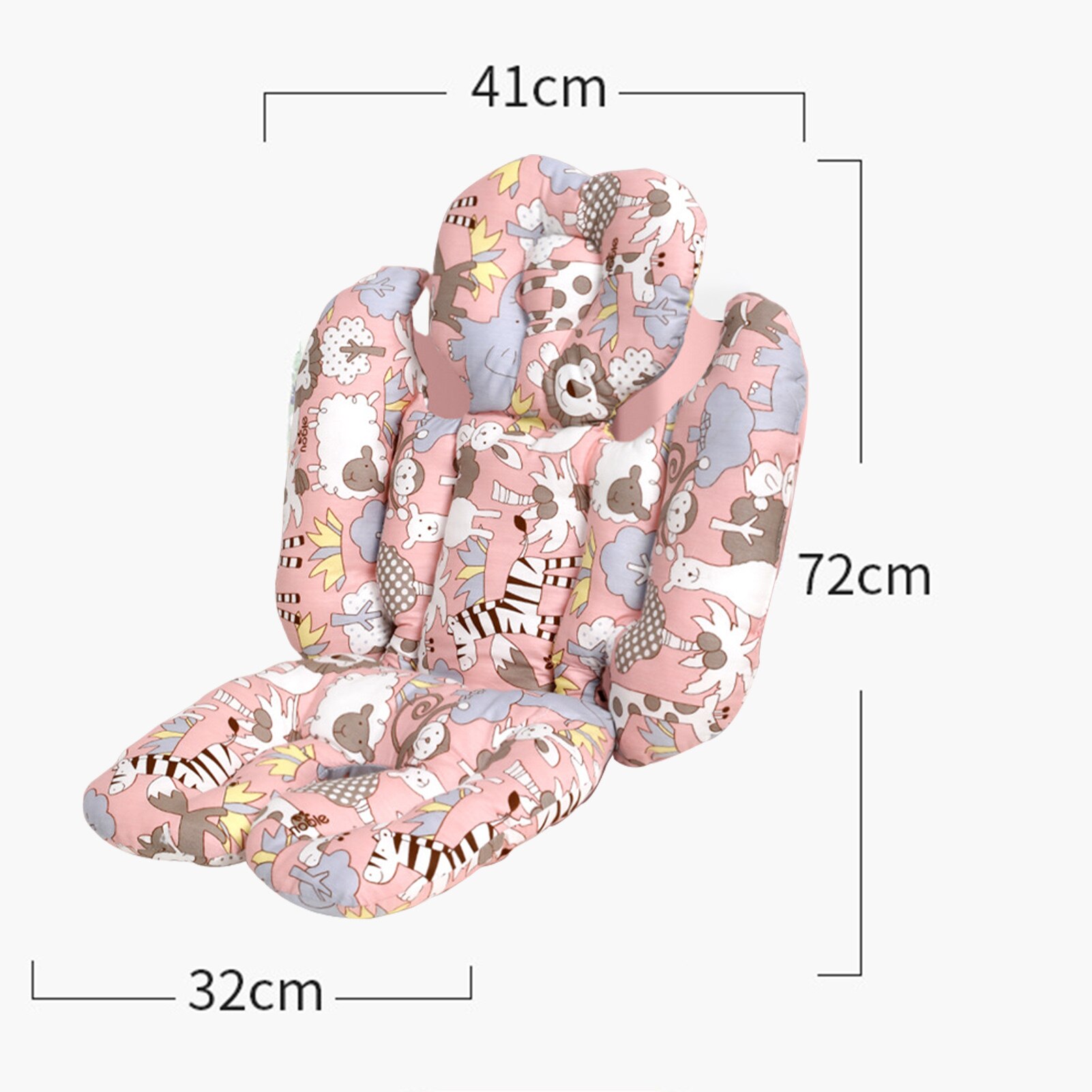 Doublure pour poussette, coussin de siège de voiture pour bébé,tapis en coton pour fauteuil de nourrisson, matelas pour landau, couvre-lit pour enfant, accessoires pour voiturettes,