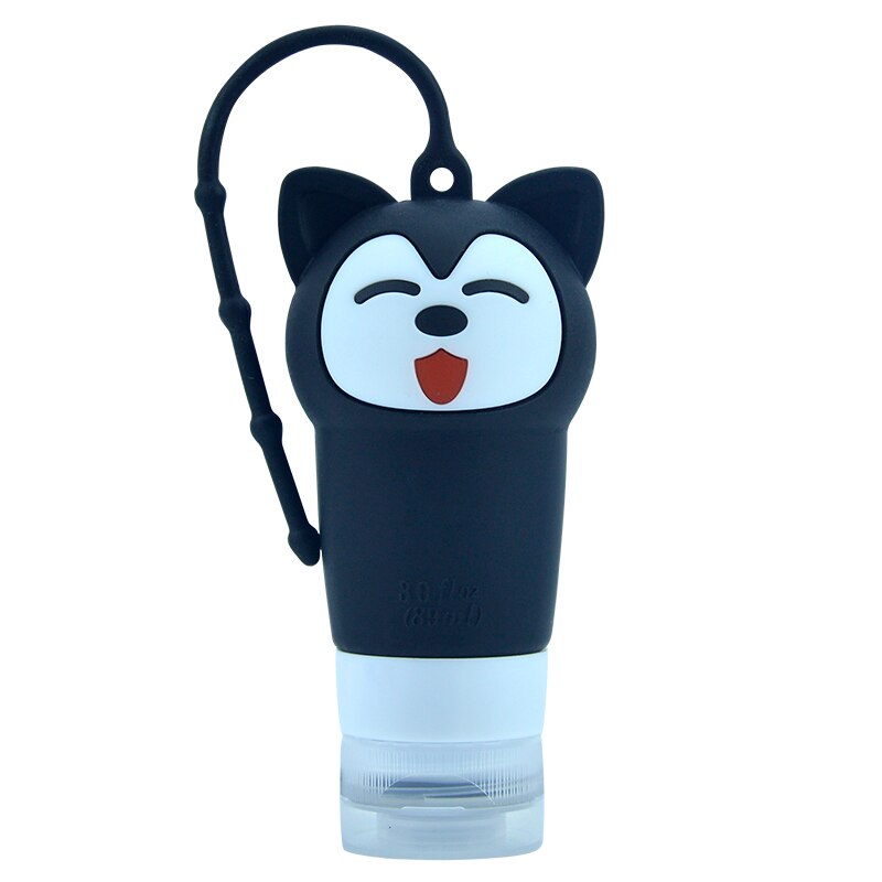 1 Cartoon Dispensing Bottle Travel Silicone Bottle Shampoo Bottle Shower Gel Small Lotion Cosmetic Bottle Plastic Eco-friendly: A4