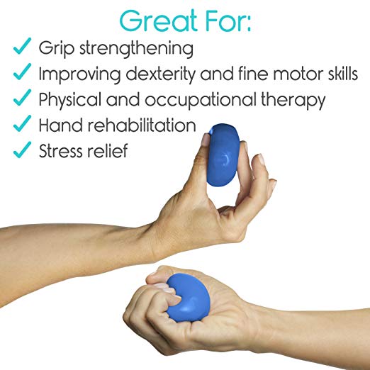 Therapy Putty-Medium Kit -for Finger, Hand & Grip Strength Exercises