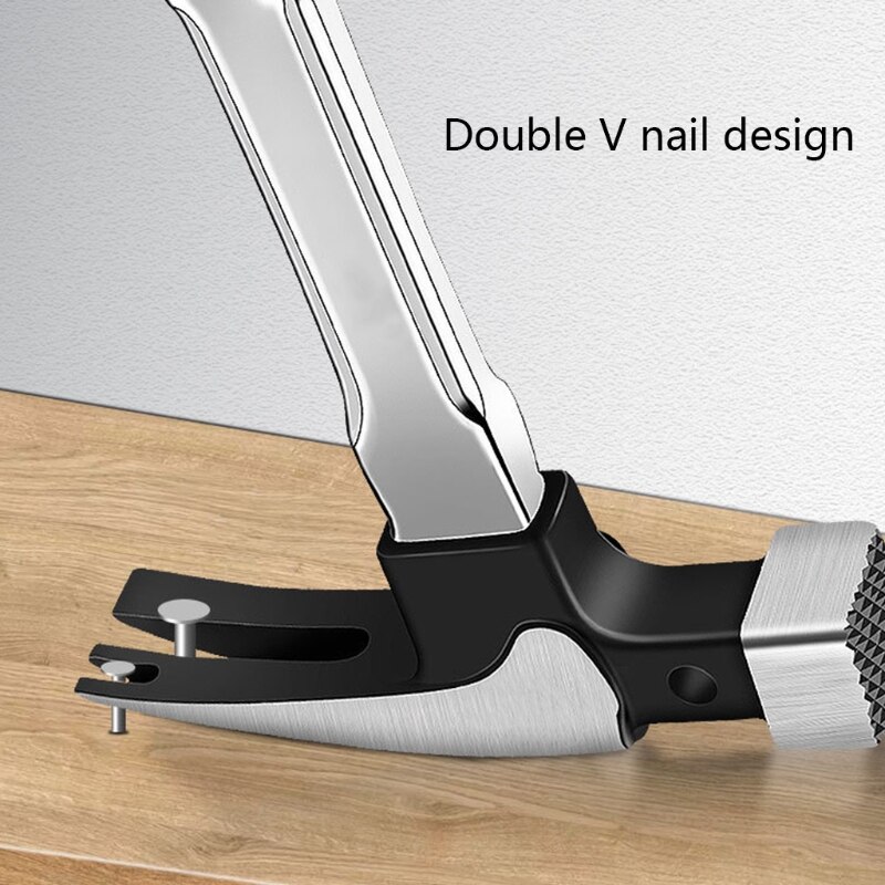 425C Claw Hammer with High Carbon Steel Head 13Oz Automatic Nail Suction Hammer Tool High Toughness Woodworking Tool