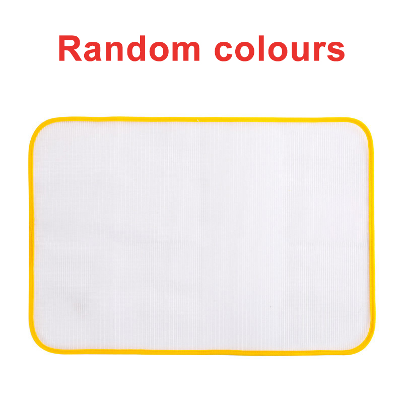 Bestand tegen hoge temperaturen Strijkgaaspad Strijken tegen strijken Strijkplank gebruikt om kleding te beschermen Willekeurige kleuren: 200*360cm