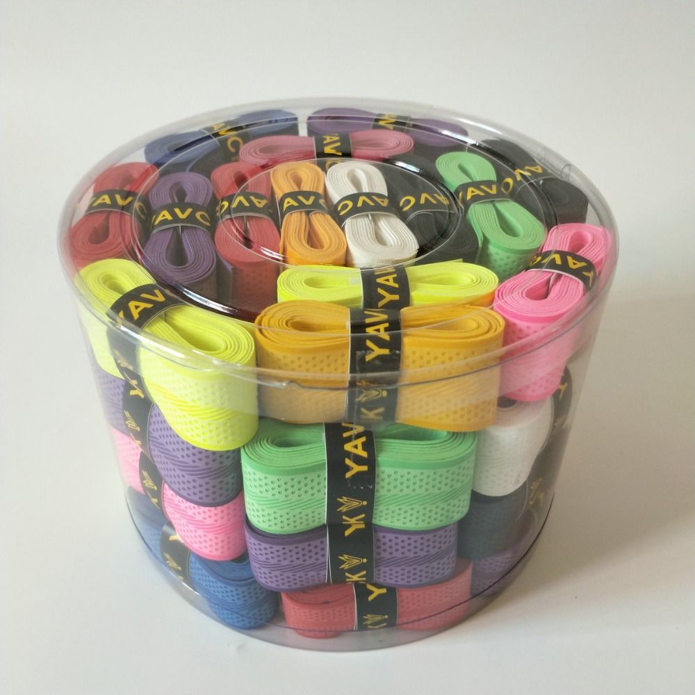 Breathable Multi-color Badminton Racket Overgrips PU Pressure Point Grip Tape Tennis Paddle Non-Slip Over Grips