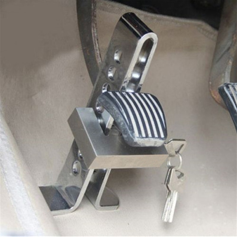 7 Gat Universele Anti-Diefstal Tool Lock Beveiliging Levert Apparaat Truck Auto Gaspedaal Koppelingspedaal Rempedaal Lock Auto-accessoires
