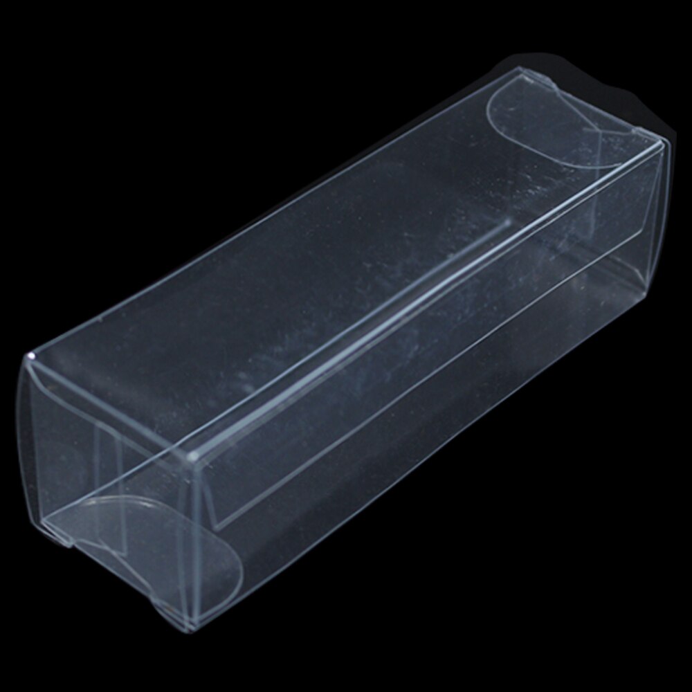 50Pcs/ Lot Wedding Transparent PVC Box Clear Favor Craft Display Box Cosmetic Jewelry Plastic Box Packaging For Pen