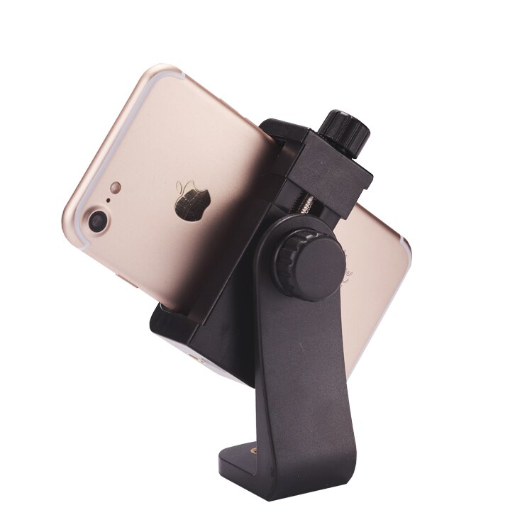 Phone Holder Adapter Rotation 1/4" Screw Tripod Self Stick Big Holder Stander for Cellphone Iphone X XS 8 7 Plus Samsung Huawei