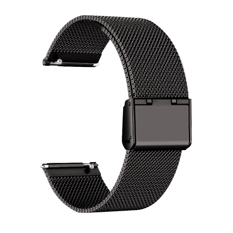 20mm 22mm Metal Strap For TicWatch Pro 3 GPS Ultra LTE Smartwatch Loop Bracelets For TicWatch GTW/GTK/GTA E3 E2 S2 GTH 2 Strap: Coal Black / 14mm