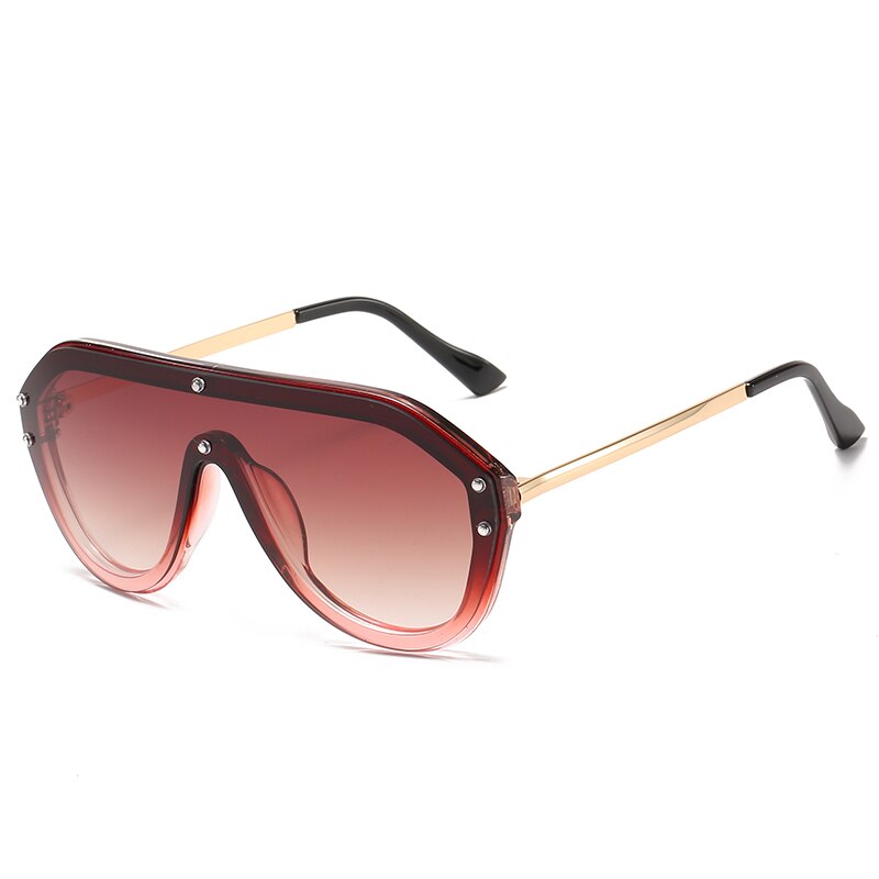 Heren wandelzonnebrillen oversized wandelzonnebrillen heren merk goggle zonnebril dames stijl brillen  uv400: 12-wm2032-c2