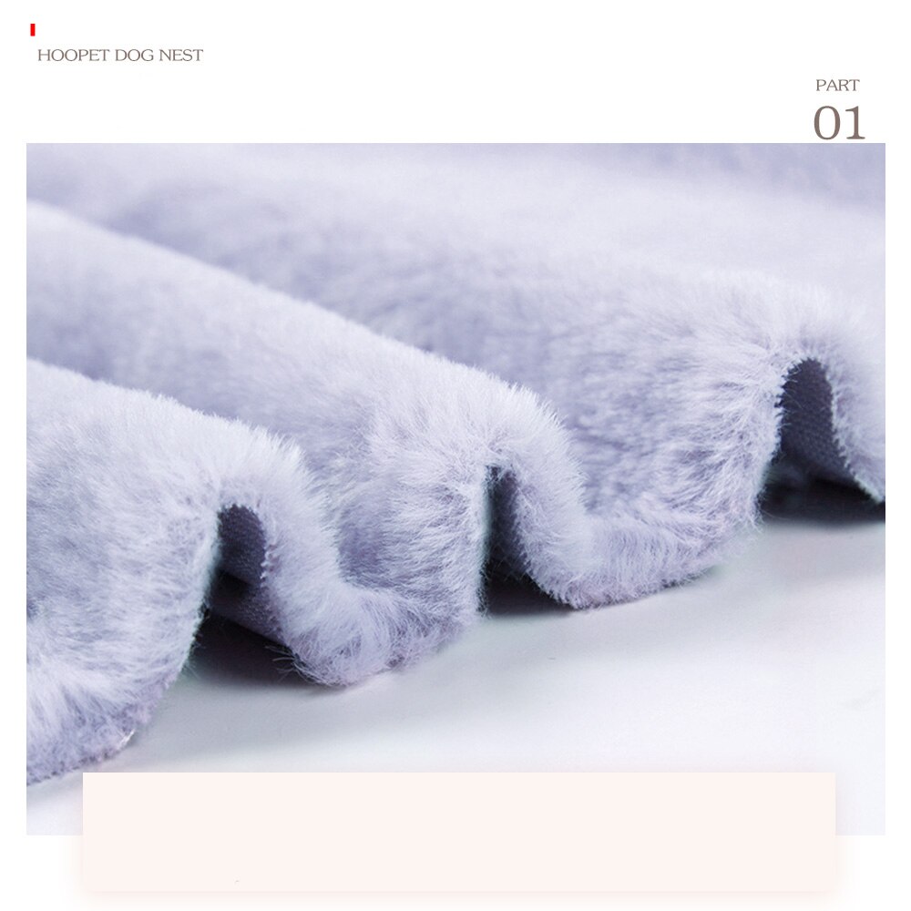 Hoopet hondenbed kat warm thuis huisdier huis nest kussen deken mat mand voor kleine honden