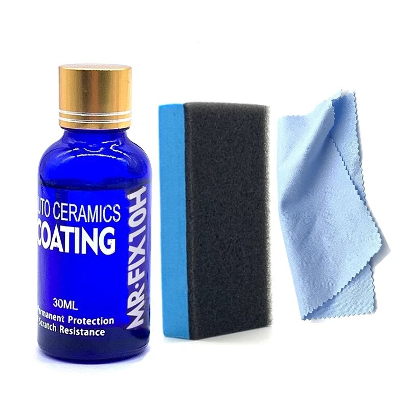 Revestimiento de vidrio líquido superhidrofóbico para coche, capa de pulido, cuidado de pintura, durabilidad, anticorrosión, 30ml, 10H