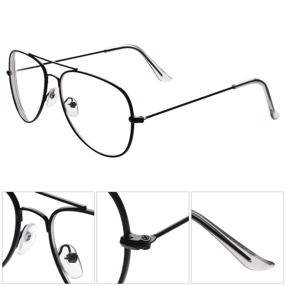 Classic Myopia Glasses Oversized Metal Vintage Myopia Glasses Women Men Ultralight Glasses Vision Care -100~-500 Diopter