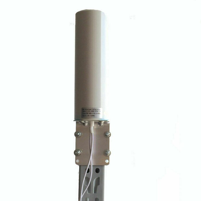 Antena amplificadora de señal de montaje en pared de soporte fijo al aire libre 4G LTE macho Dual