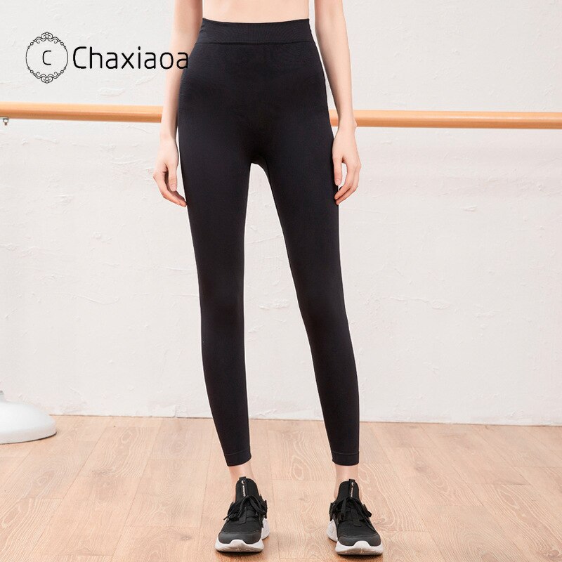 CHAXIAOA High Waist Fitness Gym Leggings Women Seamless Energy Tights Workout Running Activewear Yoga Pants Sport Trainning X200