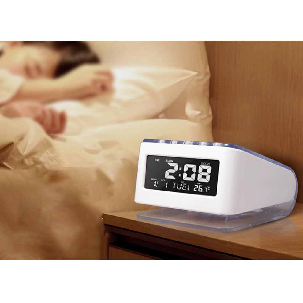 Digital Alarm Clock - Alarm Clocks Bedside- Temperature Display