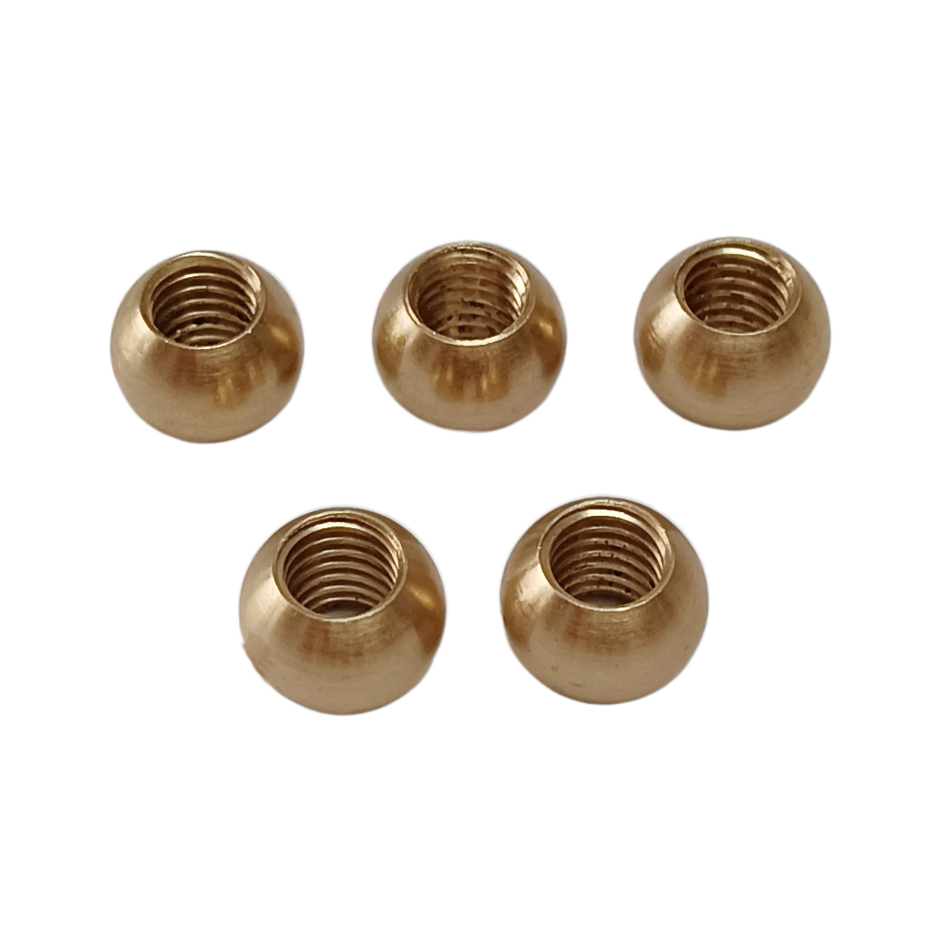 1PCS Brass Thread Hole Ball For CNC Later Machine