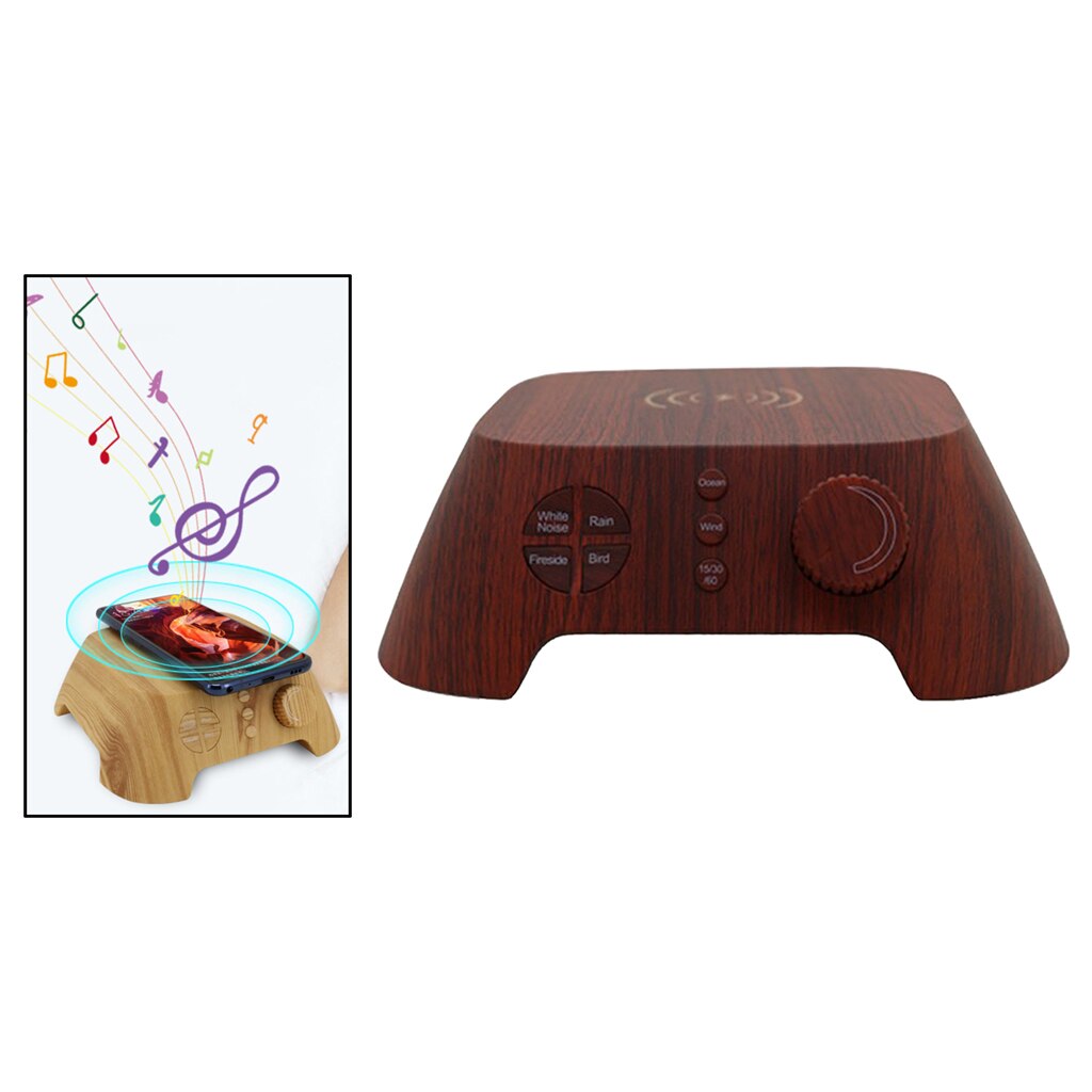 Sound Machine & Night Light, Rechargeable White Noise Machine with Soothing Sounds for Sleeping Memory Feature: Default Title