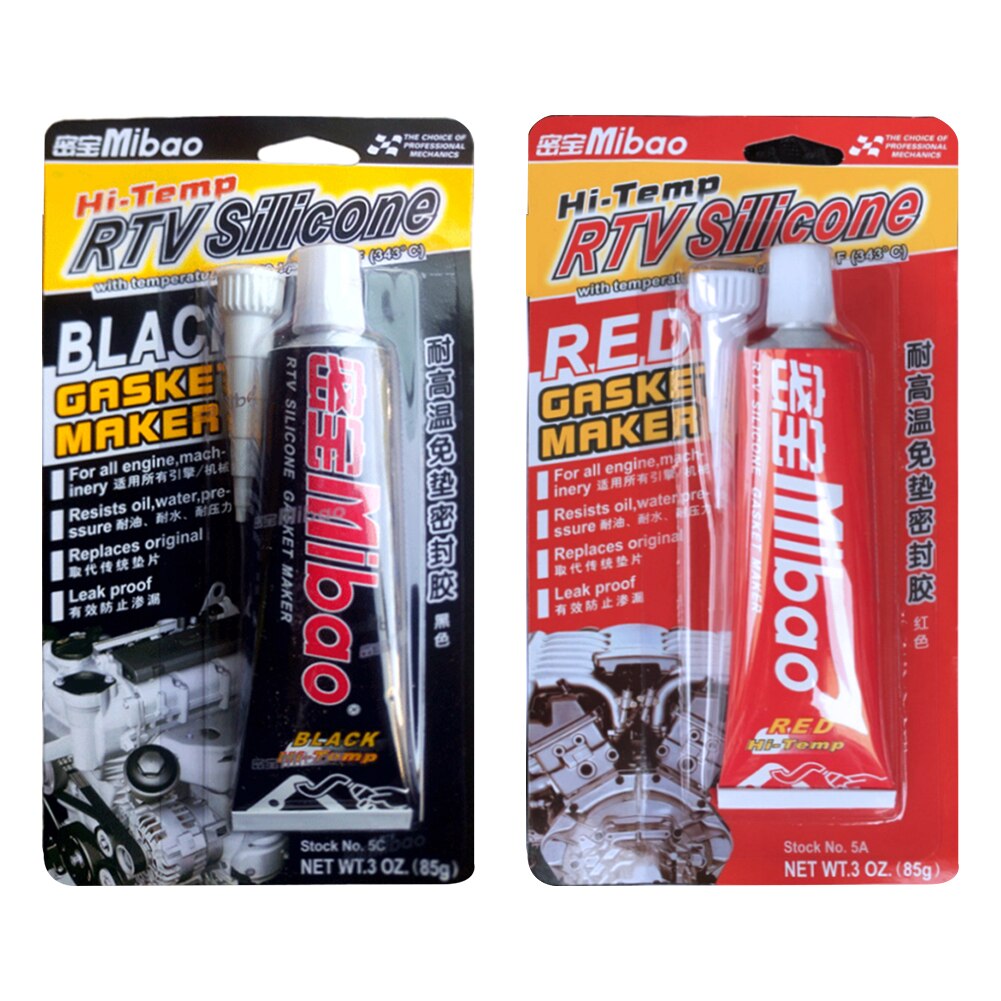Free gasket sealant Mi Bao red glue 85g automotive mechanical seal Gasket Oil Resistant Waterproof Sealant