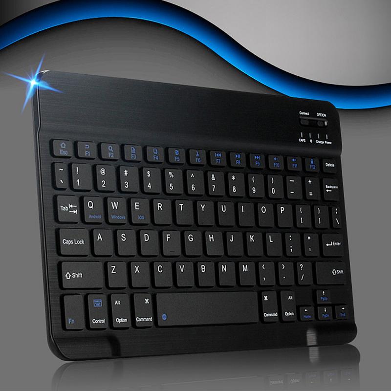 7/10 Inch Bluetooth Wireless Keyboard Voor Ios/Android/Windows Pc Ipad Tablet Uk