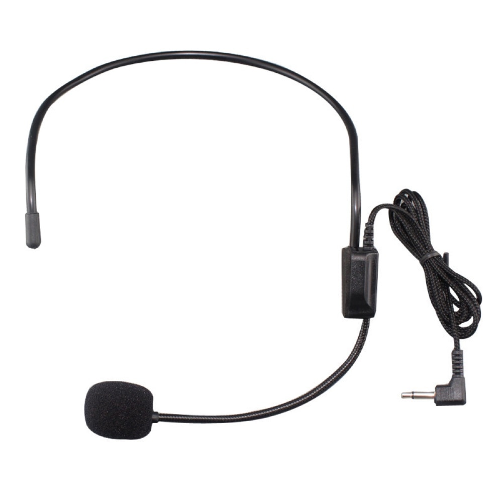 3.5 Mm Bendable Bedrade Headset Microfoon Headset Microfoon Voor Voice Versterker Luidspreker