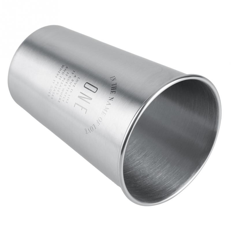 1PCS Rvs Cups Wijn Bier Koffie Cup Whisky Melk Mokken Outdoor Reizen Camping Cup